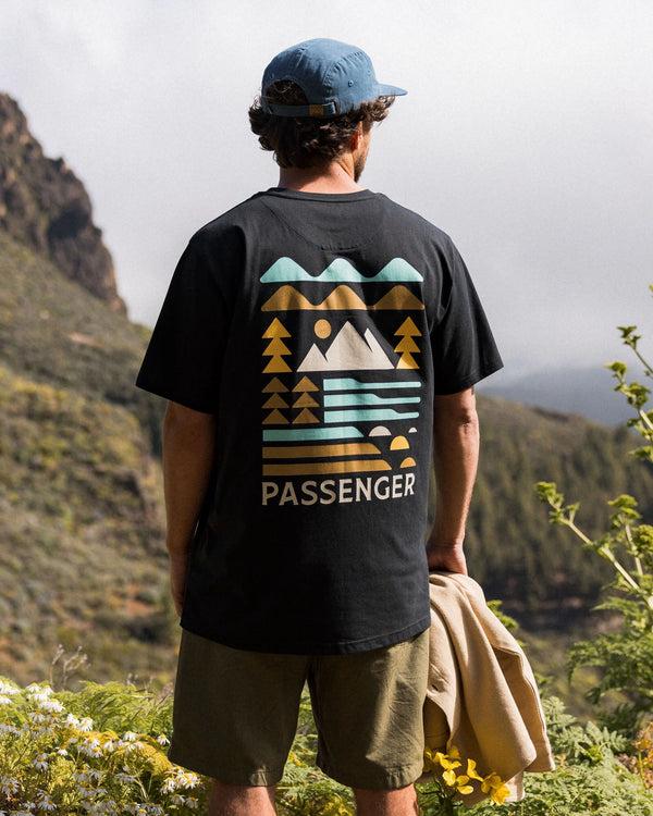 passenger Men's Cutout Organic Cotton T-Shirt