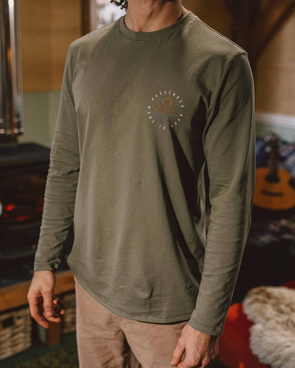 Passenger Men's Escapism Recycled LS T-Shirt