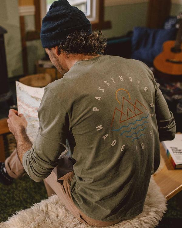 passenger Men's Escapism Recycled LS T-Shirt