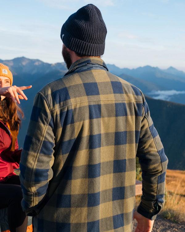 Passenger Men's Firelight Sherpa Lined Overshirt