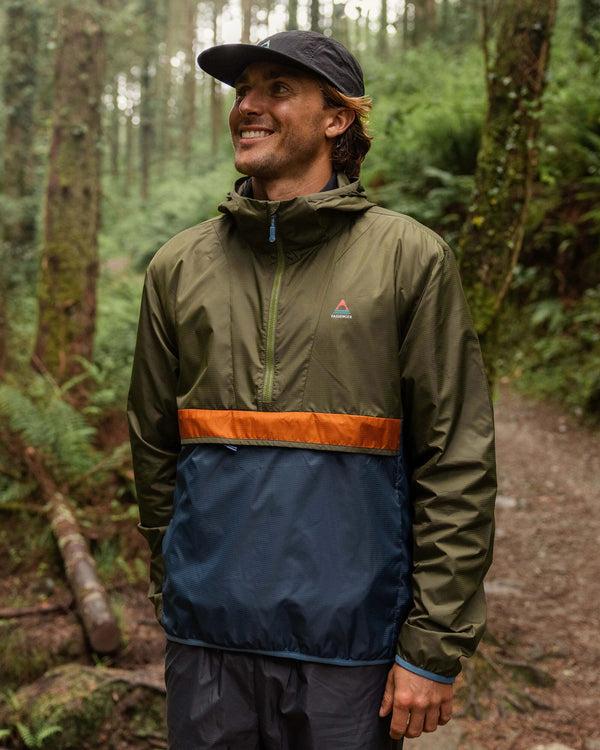 passenger Men's Gusto Recycled Windshell Anorak