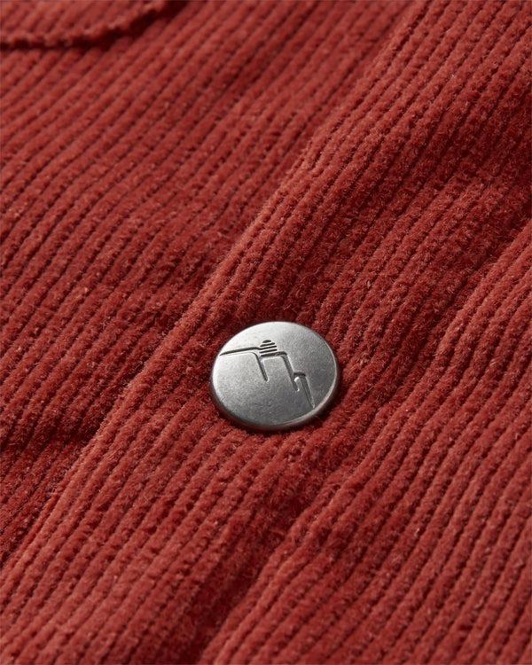 Passenger Men's Kodiak Sherpa Lined Cord Overshirt