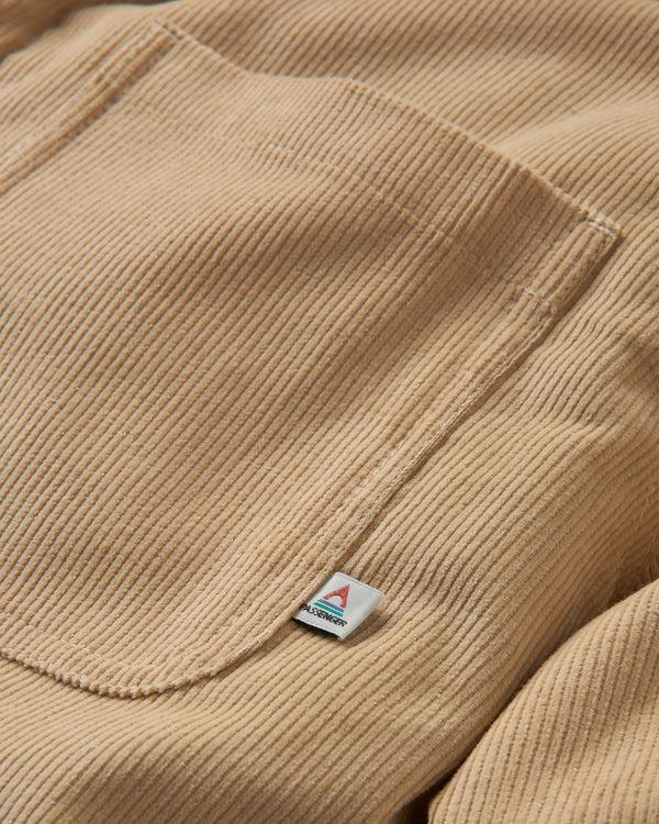 Passenger Men's Kodiak Sherpa Lined Cord Overshirt