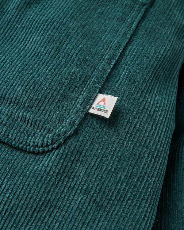 Passenger Men's Kodiak Sherpa Lined Cord Overshirt