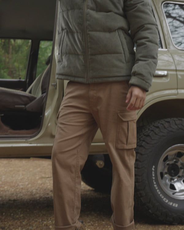 Passenger Men's Lakeside Cargo Cotton Trouser
