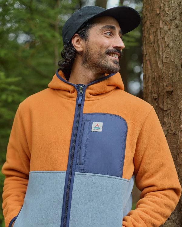 passenger Men's Loch Hooded Recycled Polar Fleece