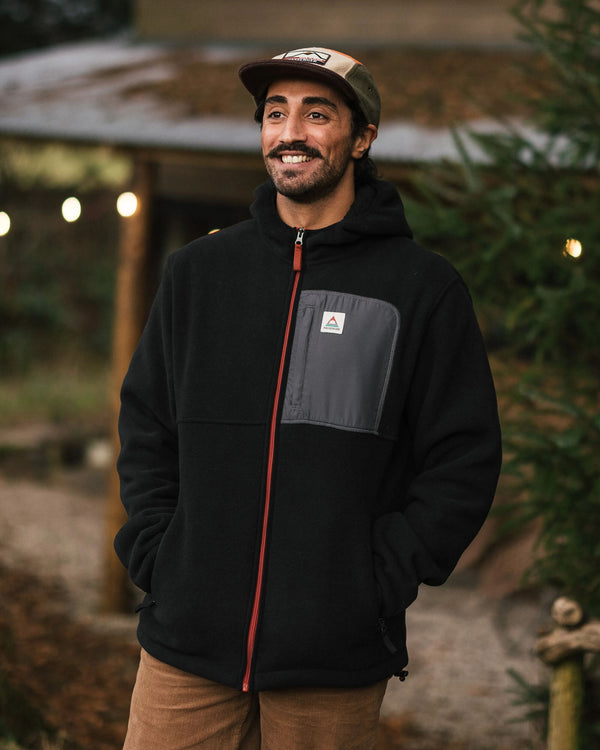 passenger Men's Loch Hooded Recycled Polar Fleece