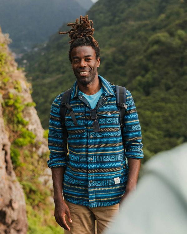 Passenger Men's Maple Polar Recycled Fleece Shirt