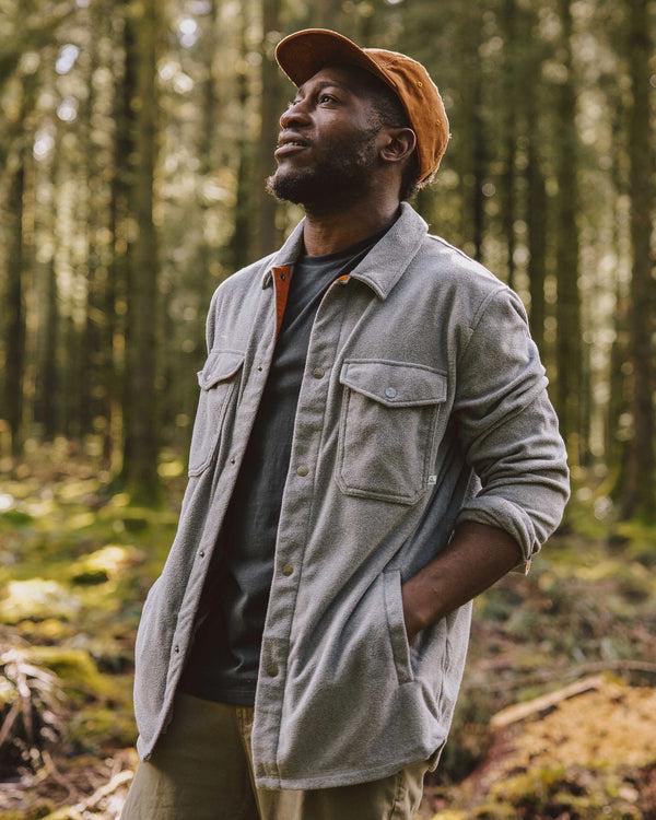 passenger Men's Maple Recycled Polar Fleece Shirt