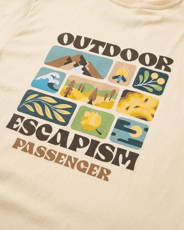 Passenger Men's Patches Recycled Cotton T-Shirt