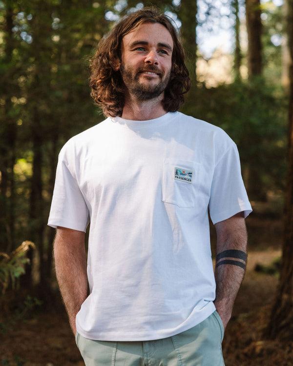passenger Men's Roamer Patch Relaxed Fit T-Shirt