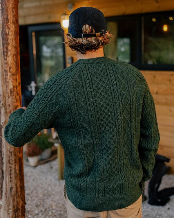 Passenger Men's Sandbar Cable Knitted Jumper