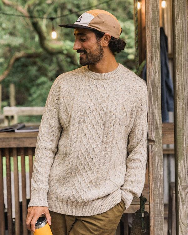 passenger Men's Sandbar Merino Wool Knitted Jumper