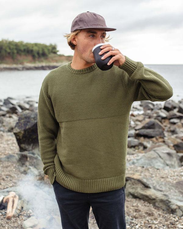 Passenger Men's Swell Knitted Jumper