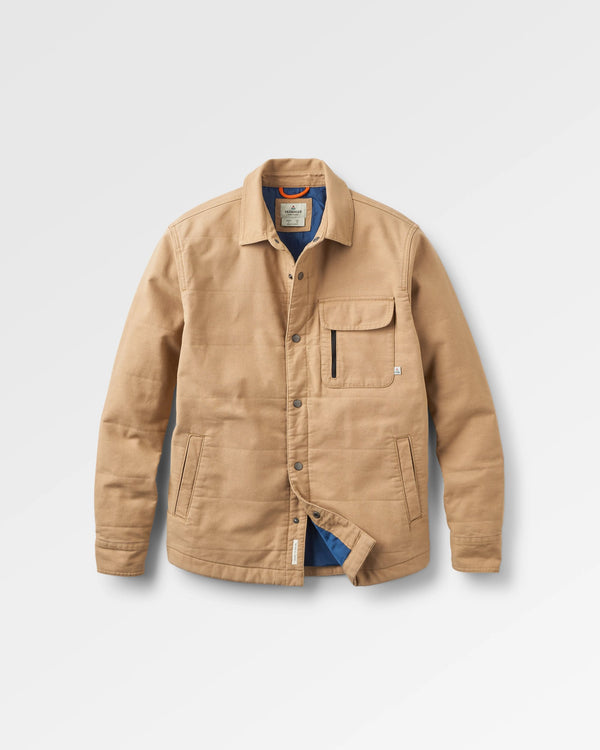 Passenger Men's Taranaki Canvas Quilted Overshirt