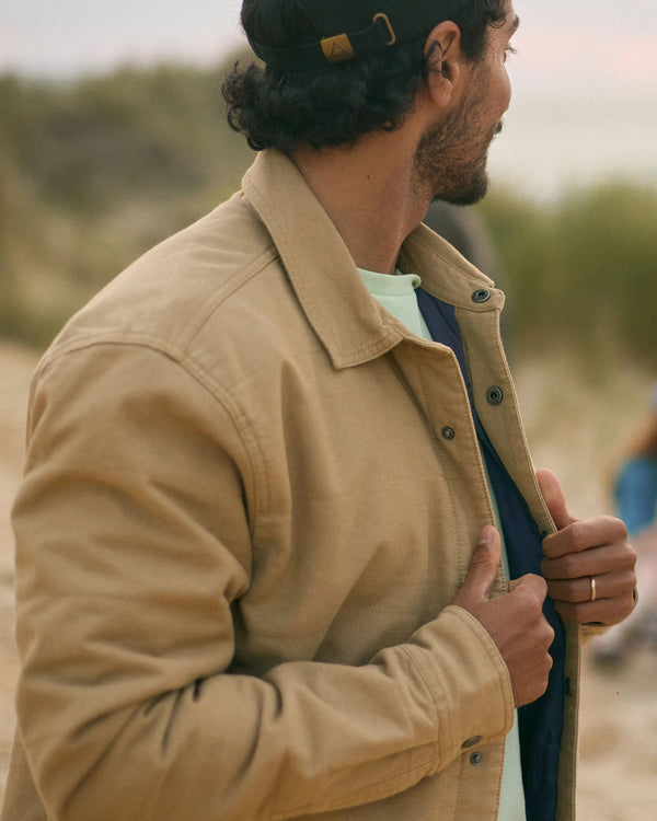 Passenger Men's Taranaki Canvas Quilted Overshirt