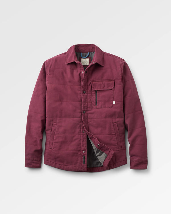 passenger Men's Taranaki Canvas Quilted Overshirt