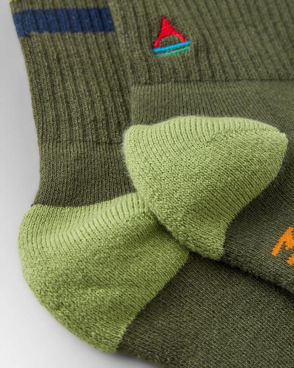 Passenger Organic Midweight Crew Socks