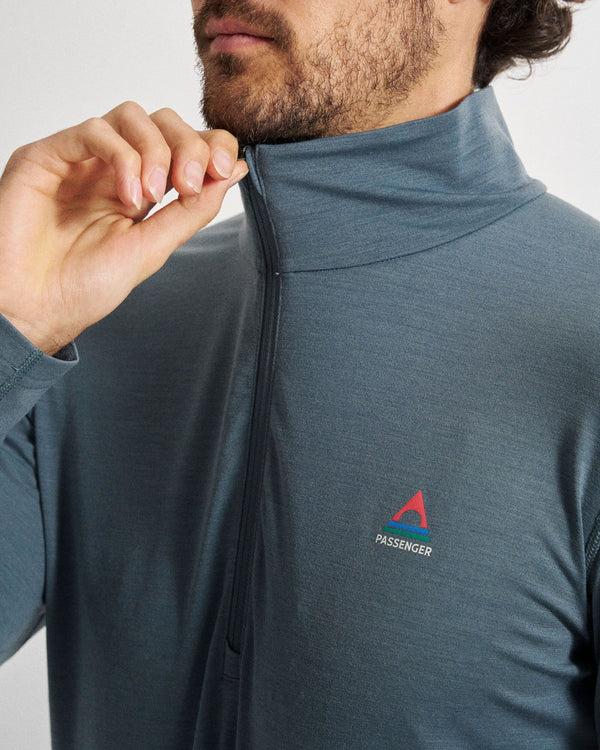 Passenger Snowscape Men's Merino Base Layer Top