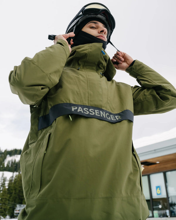 Passenger Snowscape Men's Recycled Anorak