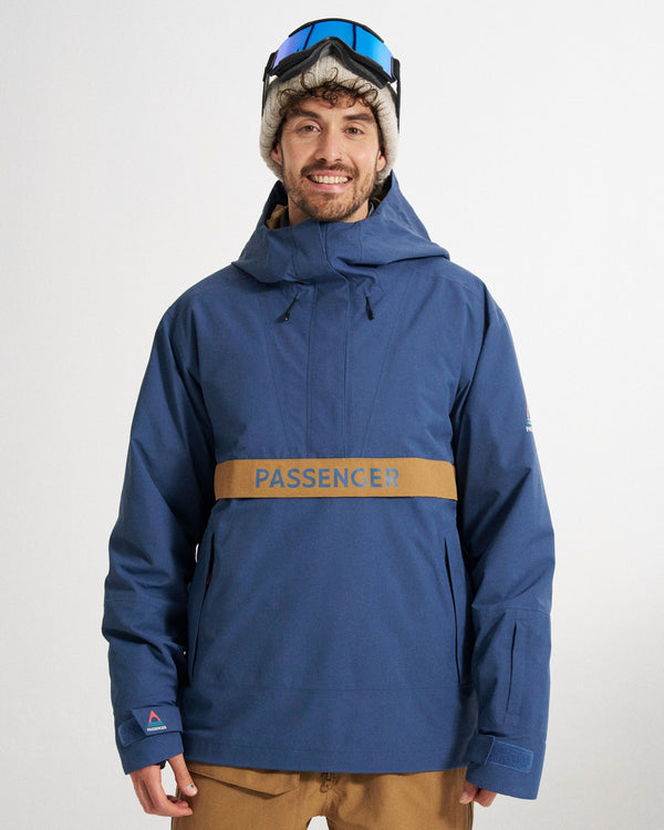 passenger Snowscape Men's Recycled Anorak