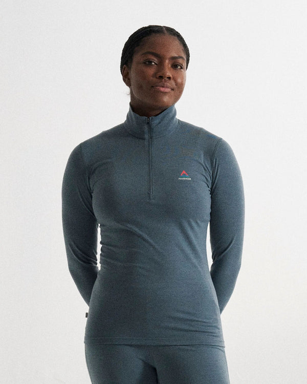 passenger Snowscape Women's Merino Base Layer Top