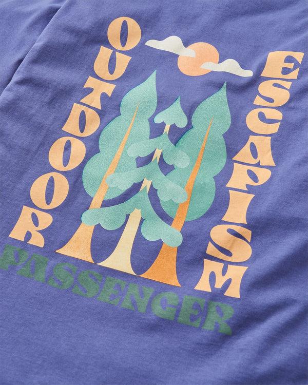 Passenger Tall Pines Men's Recycled Cotton T-Shirt