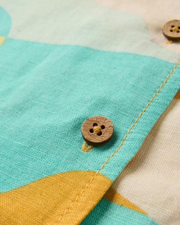 Passenger Women's Arden Linen Short Sleeve Shirt