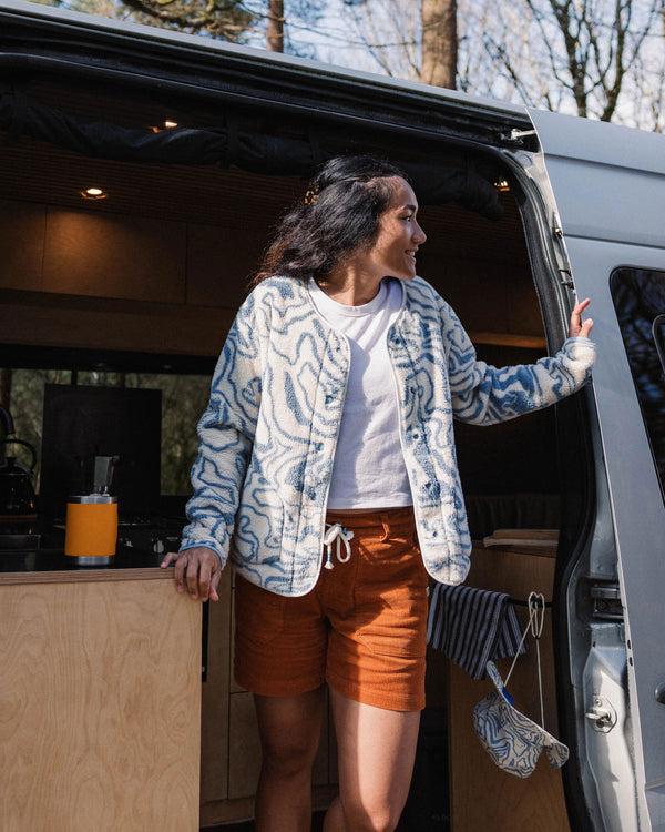 Passenger Women's Iris Collarless Recycled Fleece