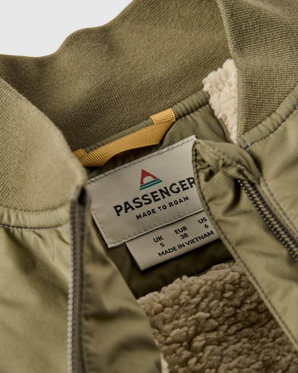 Passenger Women's Lucia Sherpa Lined Bomber Jacket