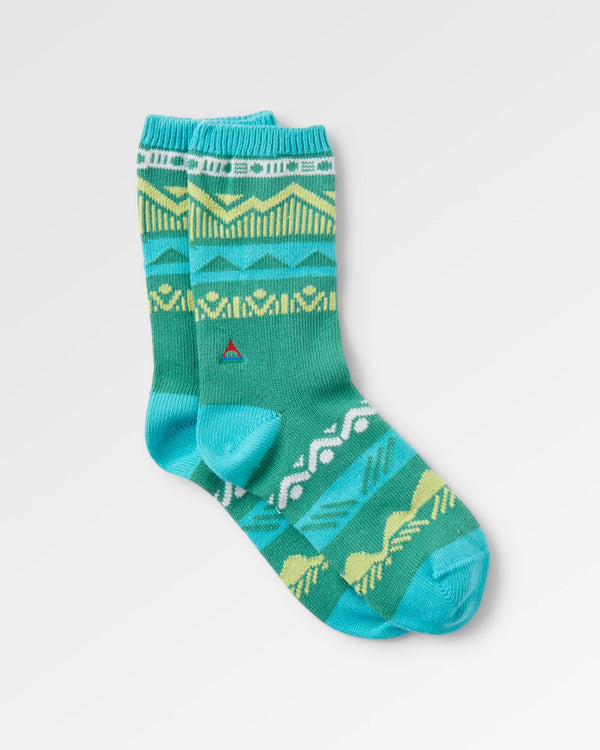 passenger Women's Nettle Organic Patterned Socks