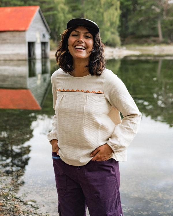 Passenger Women's Petal Organic Cotton LS Top