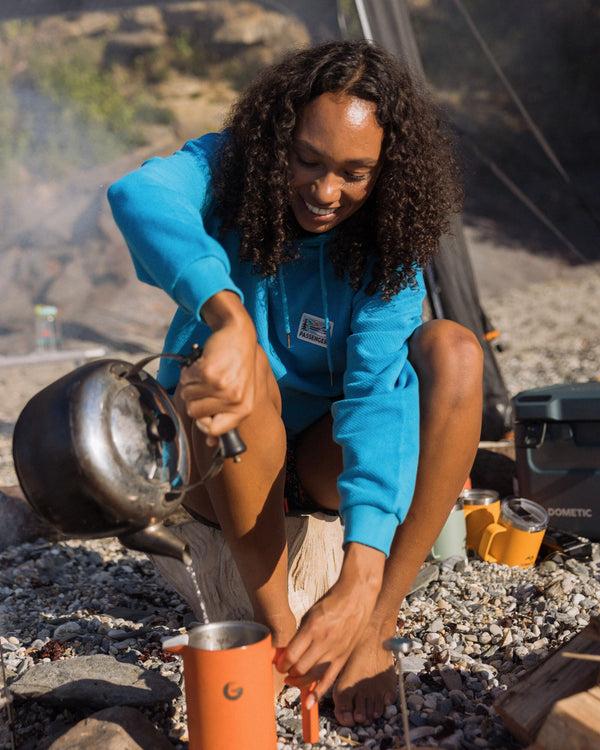 Passenger Women's Sneak Organic Cotton Hoodie