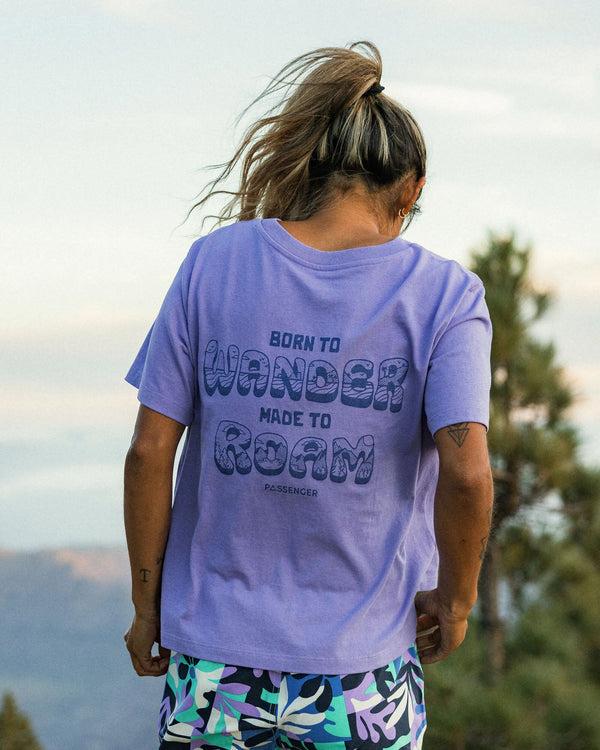 passenger Women's Woodcut Recycled Cotton T-Shirt