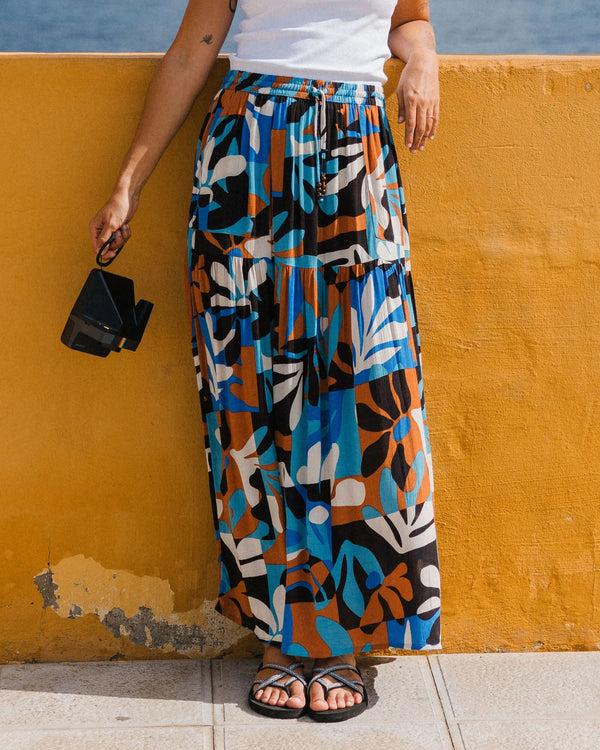 passenger Women's Zephyr Woven Maxi Skirt