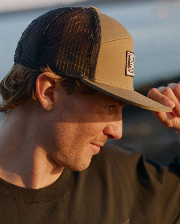Passenger Roamer 7 Panel Organic Cotton Trucker Cap