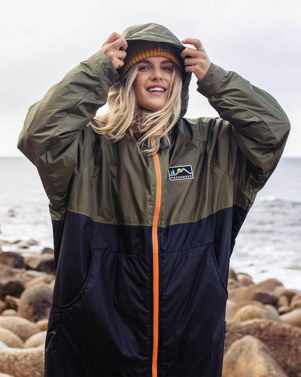 Passenger Roaming Recycled Sherpa Lined Changing Robe