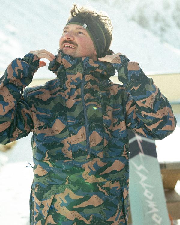 Passenger Snowscape Men's Recycled Softshell Pullover