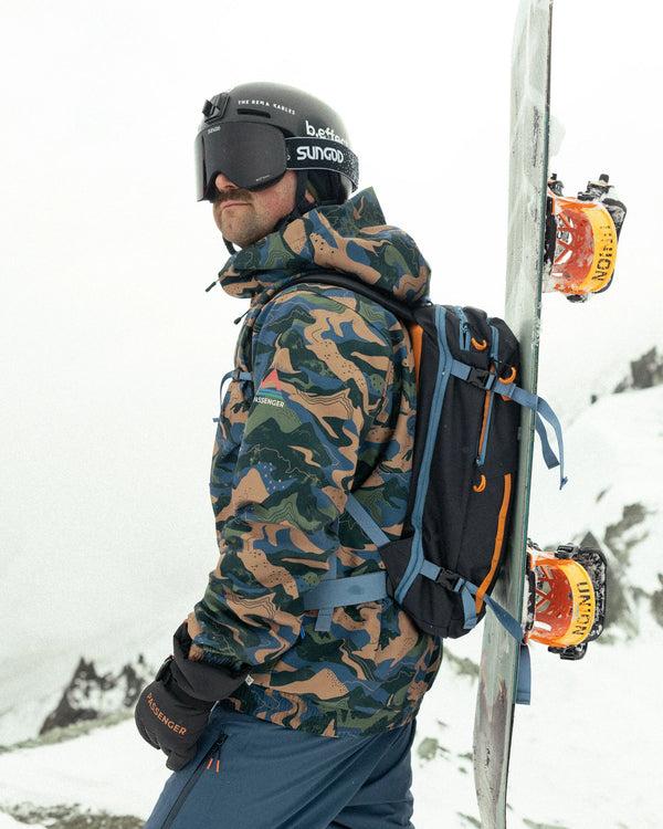 Passenger Snowscape Men's Recycled Softshell Pullover