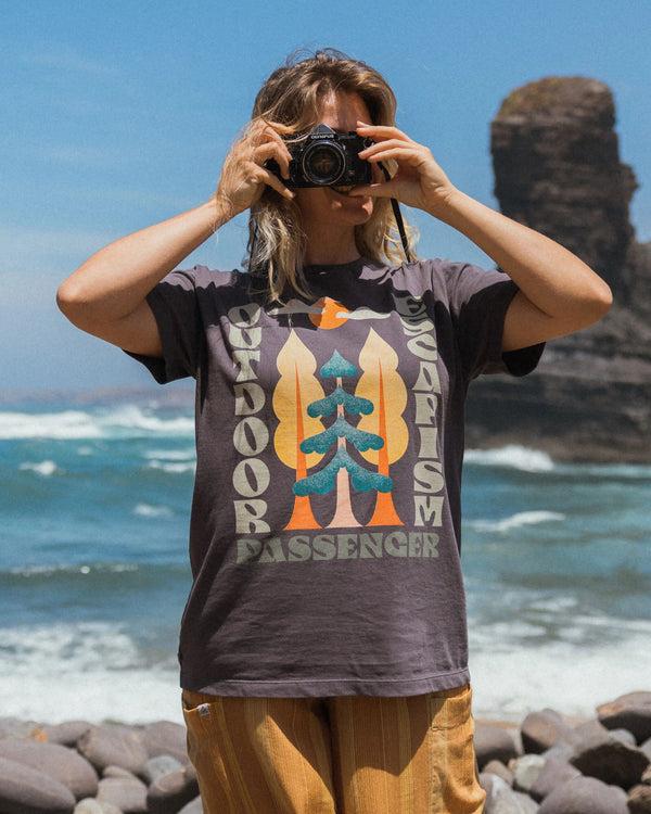 passenger Tall Pines Women's Recycled Cotton T-Shirt