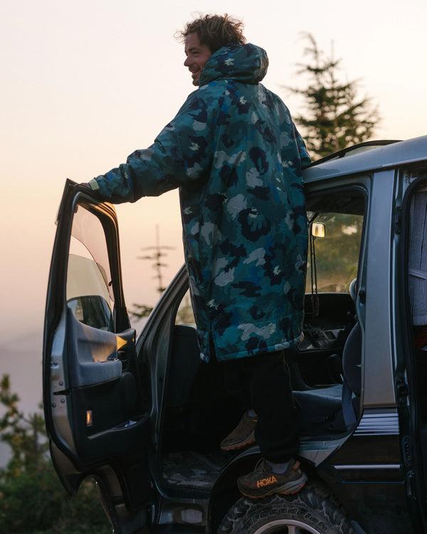 Passenger Waves Recycled Sherpa Lined Changing Robe