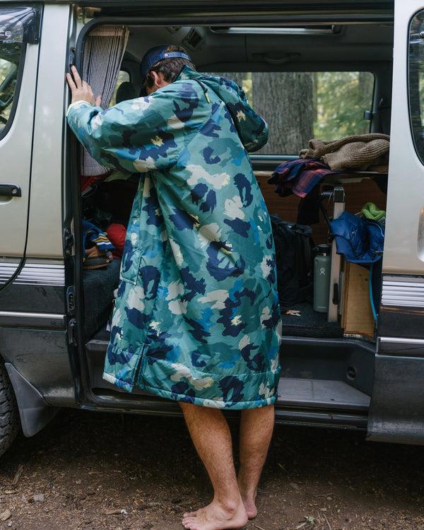 Passenger Waves Recycled Sherpa Lined Changing Robe