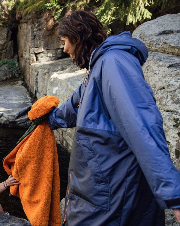 Passenger Waves Recycled Sherpa Lined Changing Robe