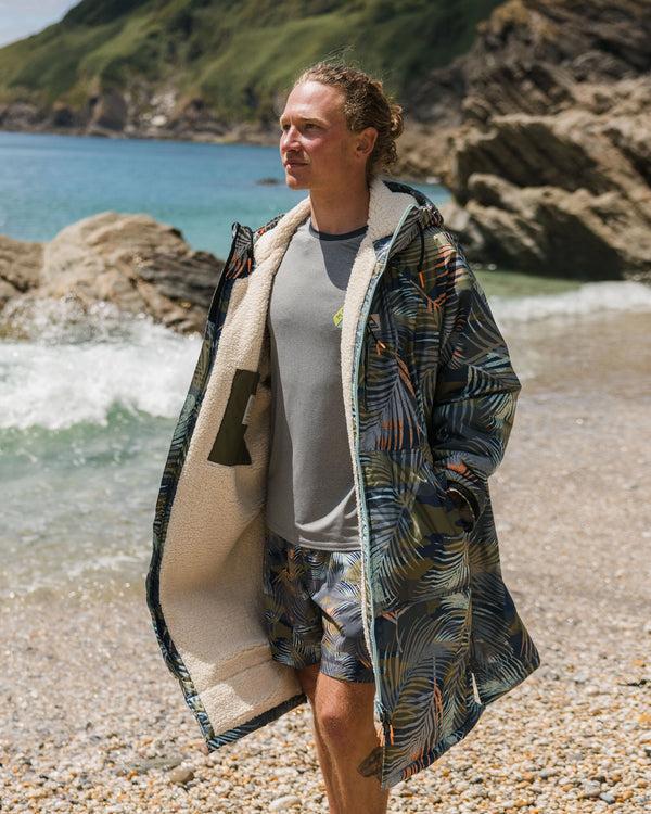 Passenger Waves Recycled Sherpa Lined Changing Robe