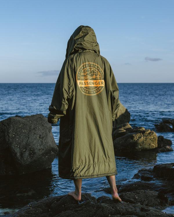 Passenger Waves Recycled Sherpa Lined Changing Robe