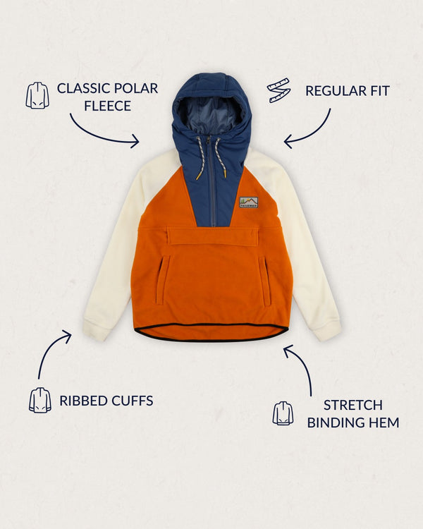 Passenger Women's Alexander Recycled Polar Hooded Fleece