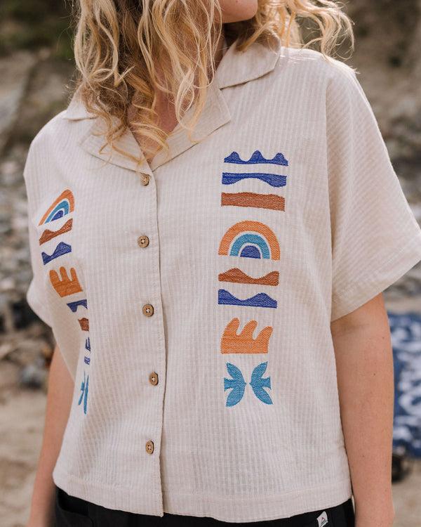 Passenger Women's Arden Organic Cotton Short Sleeve Shirt