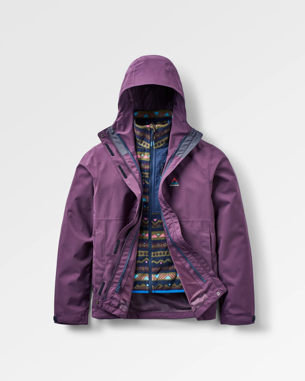 Passenger Women's Breckenridge Recycled Waterproof 3 In 1 Jacket