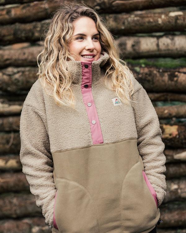 passenger Women's Calla Hooded Recycled Polar-Lined Fleece