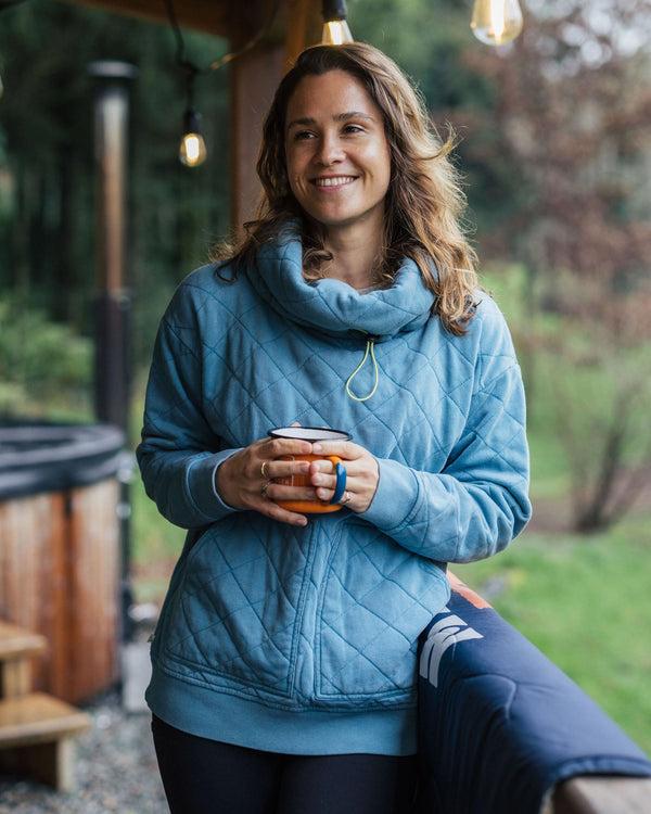 Passenger Women's Clementine Recycled Quilted High Neck